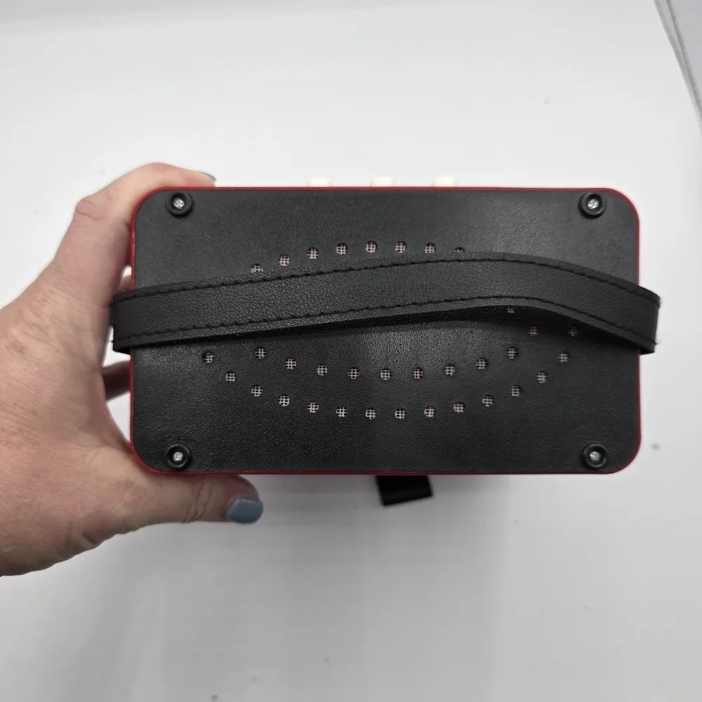 Kids Accordion Musical Instruments Kids Beginner Toddler Learning Child Size Red
